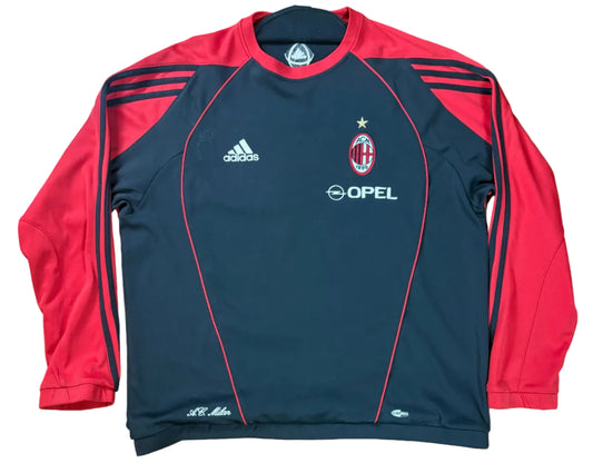 Ac Milan 2004/05 Jacket Adidas Football Jacket Large