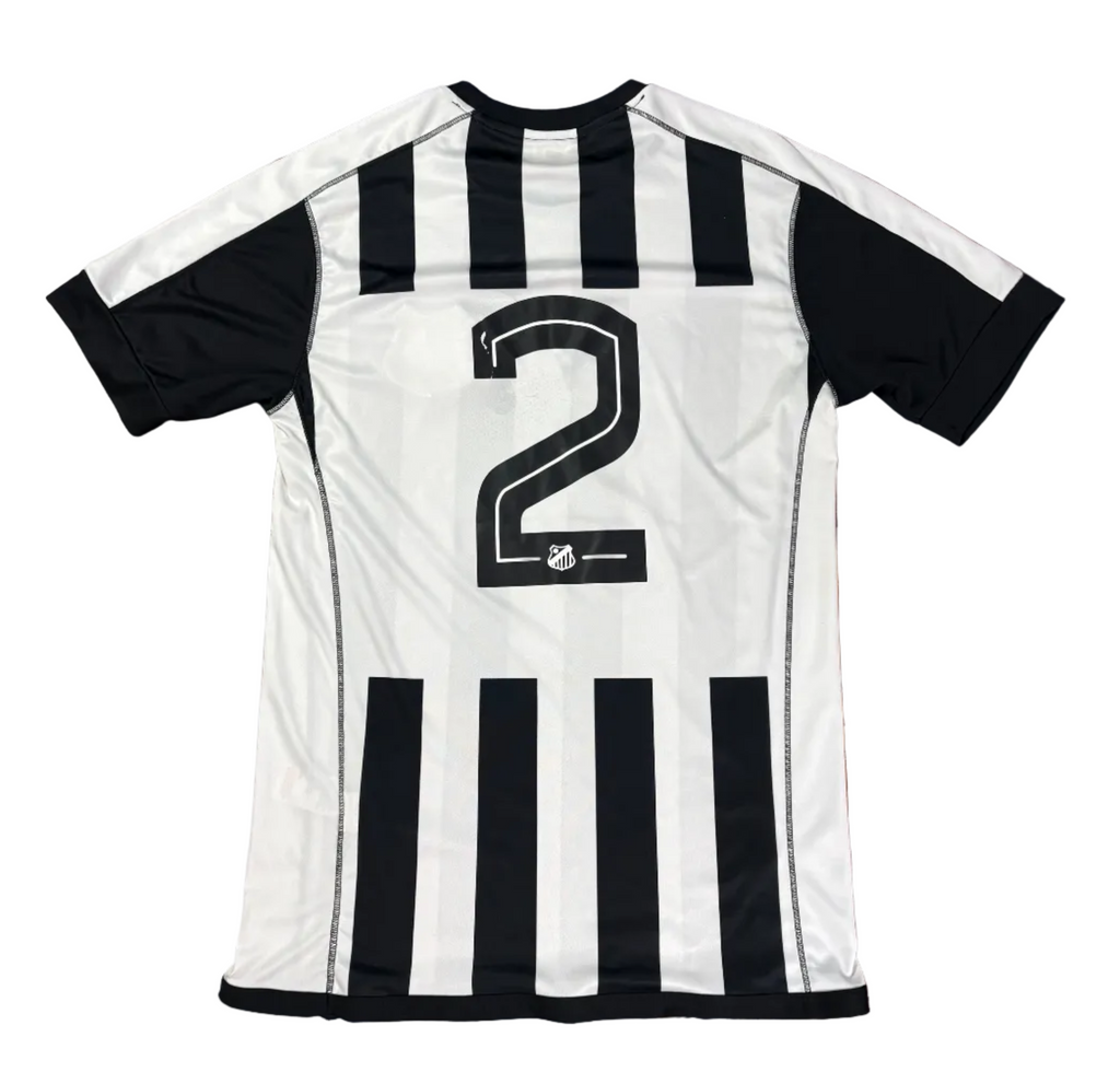 Santos 2017 Away Kappa Football Shirt Medium 2 (Luiz Felipe)