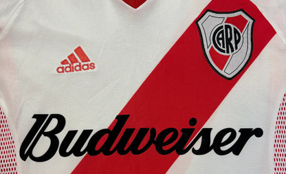 River Plate 2002/03 Home Adidas Football Shirt Small