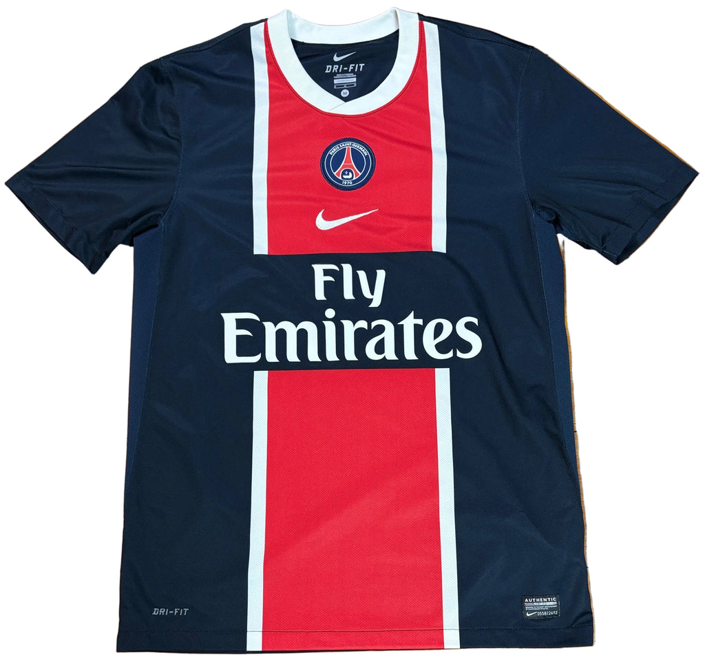 PSG 2011/12 Home Nike Football Shirt Medium