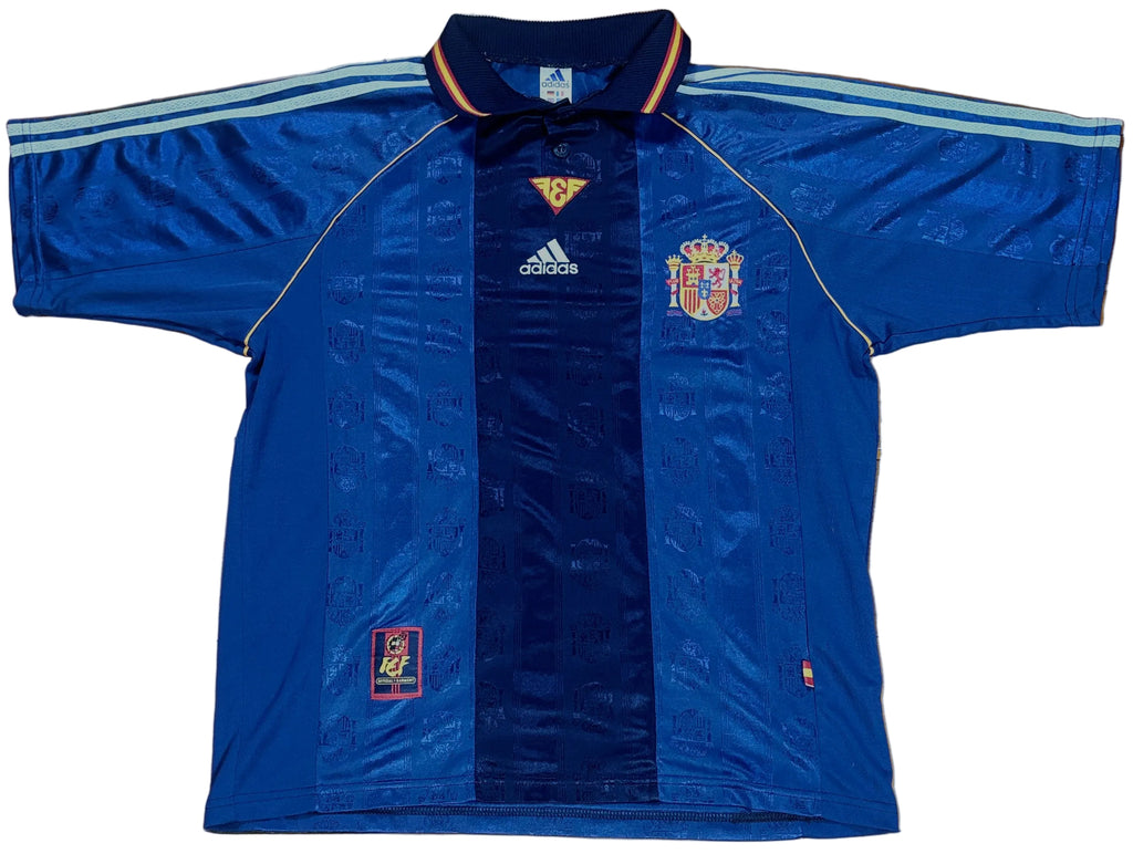 Spain 1999 Away Adidas Football Shirt Large