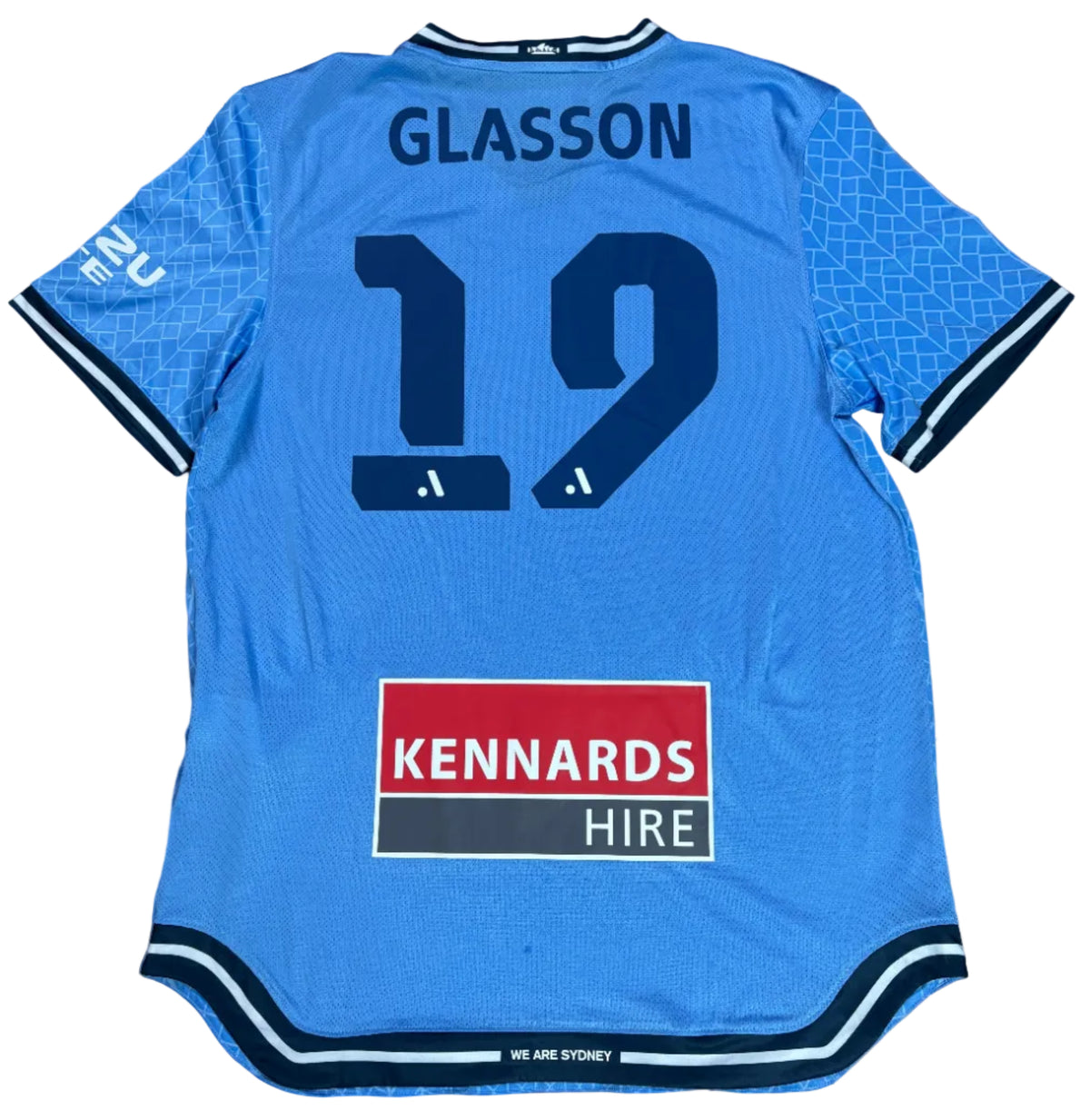 Sydney Fc 2024 Home Under Armour Football Shirt Large Glasson 19