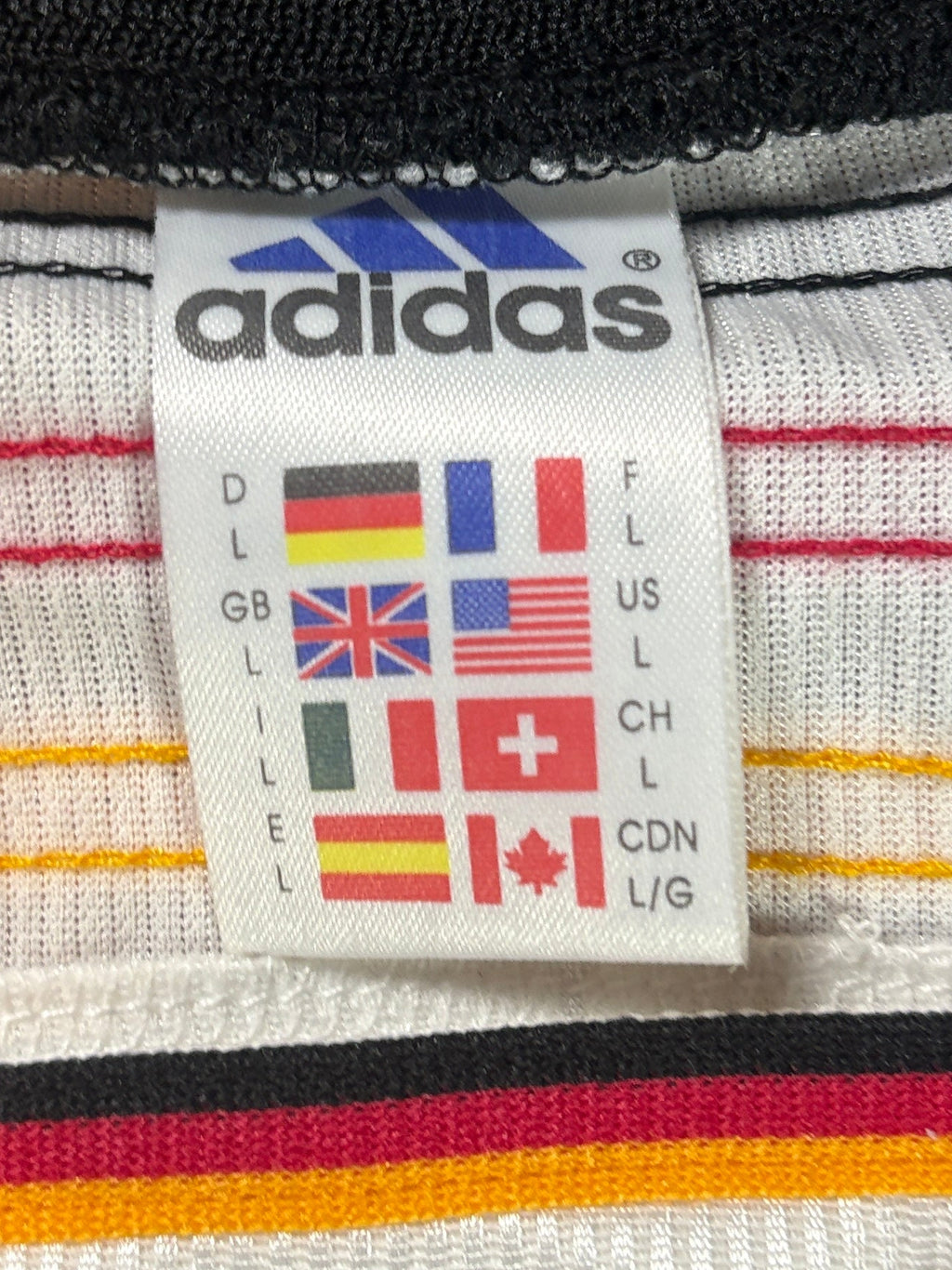 Germany 1998 Home Adidas Football Shirt Large Klinsmann 18