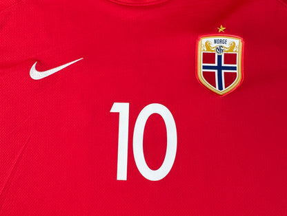 Norway 2023 Home Nike Football Shirt Large Odergaard 10