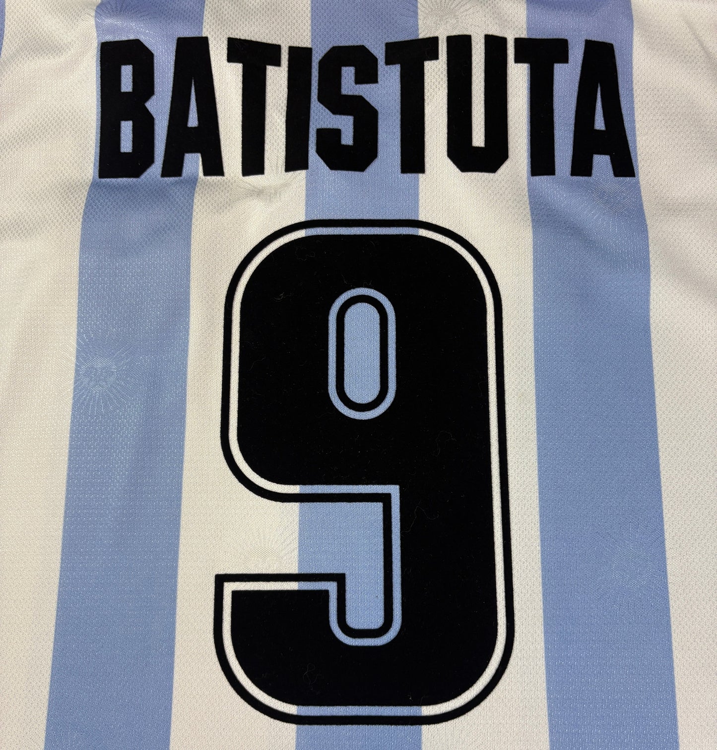 Argentina 1999 Home Reebok Football Shirt Extra Large Bastituta 9