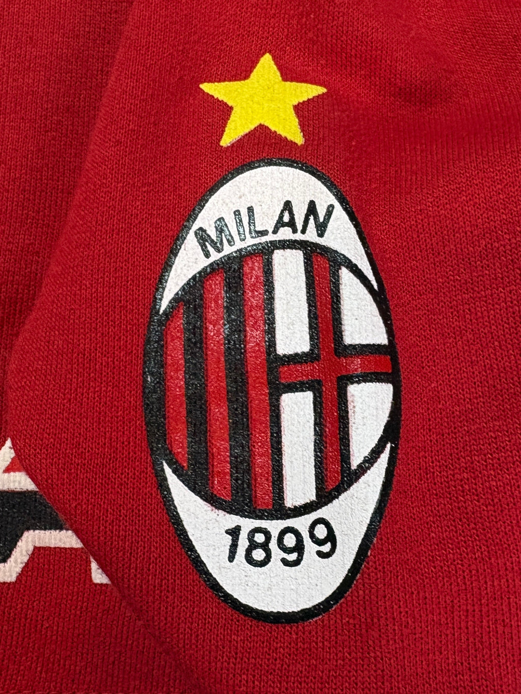 Ac Milan 90's Felpe Football Shirt Large