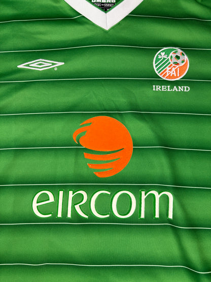 Ireland 2002 Home Umbro Football Shirt Extra Large