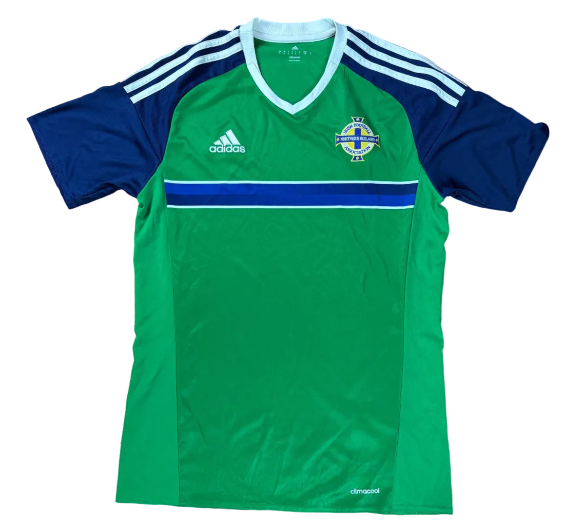 Norther Ireland 2016/17 Home Adidas Football Shirt Medium
