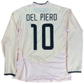 Juventus 2003/04 Away Nike Football Shirt Medium Del Piero 10
