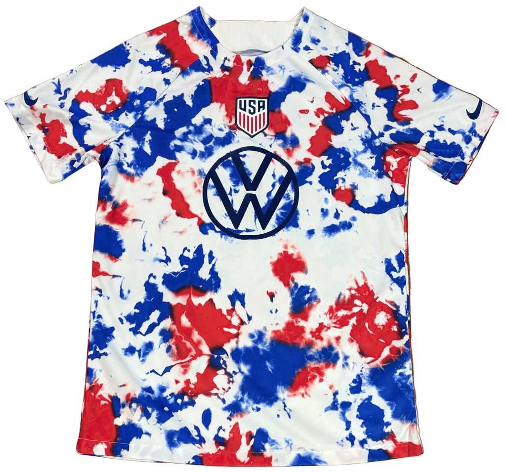 USA 2022 Prematch Nike Football Shirt Medium