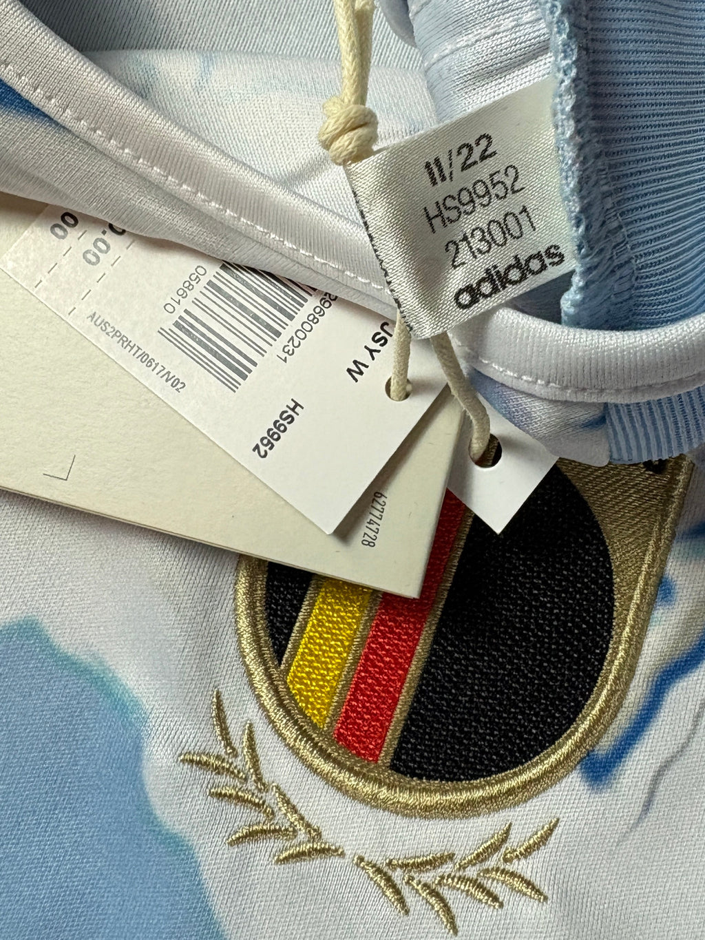 Belgium 2023 Away Adidas Football Shirt Large