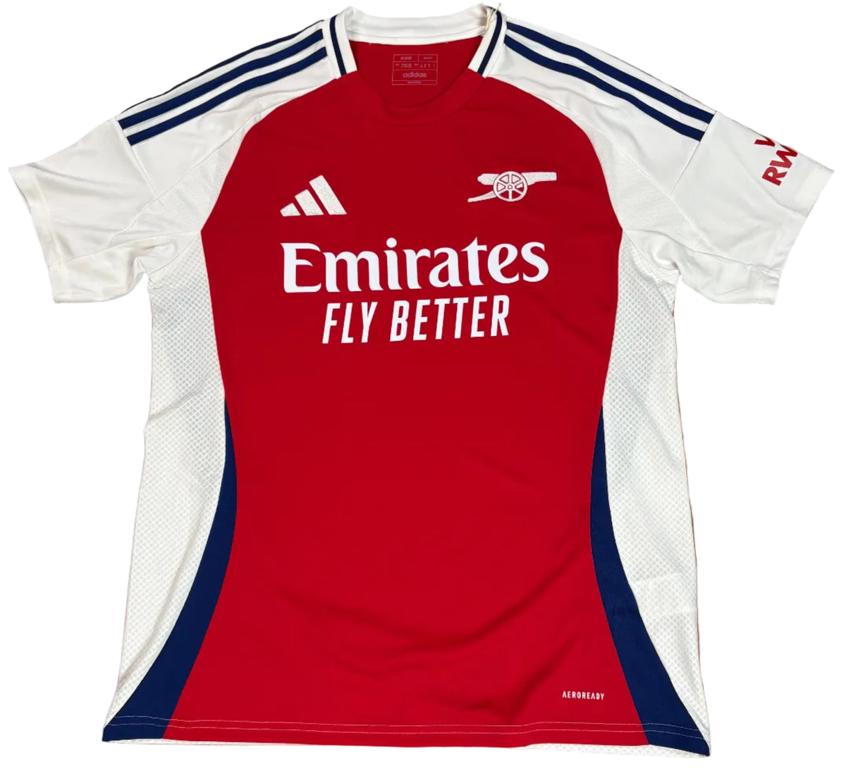 Arsenal 2024/25 Home Adidas Football Shirt Large