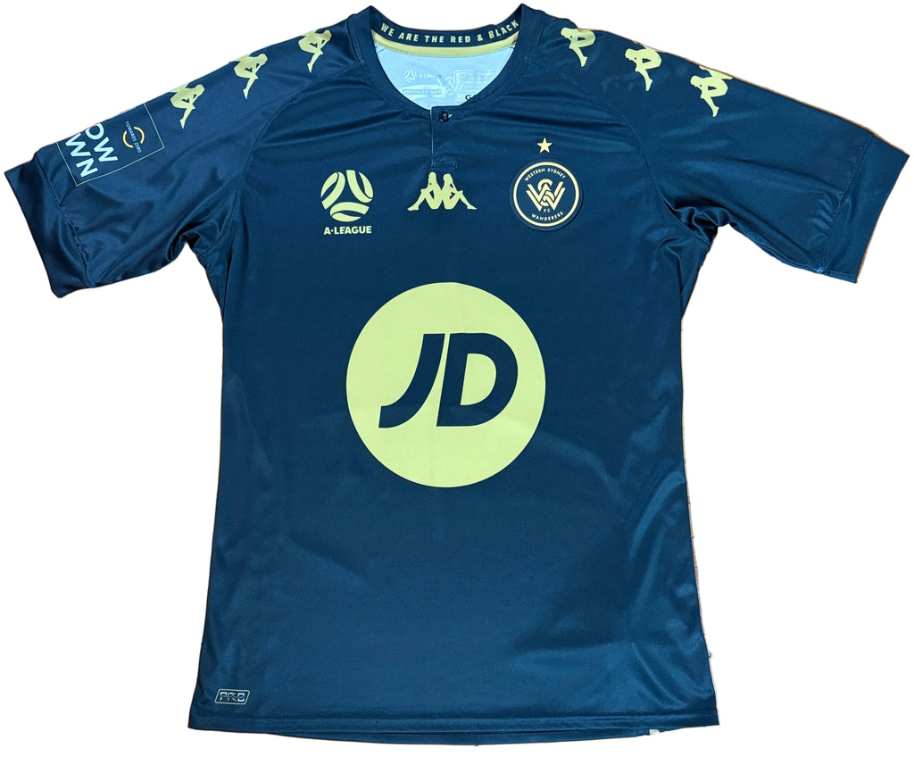 Western Sydney Wanders 2020/21 Third Kappa Football Shirt Medium