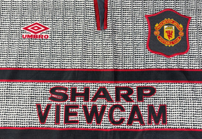 Manchester United 1995/96 Away Umbro Football Shirt Large