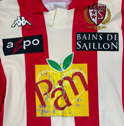 FC Sion 2010/11 Home Kappa Football Shirt Extra Large