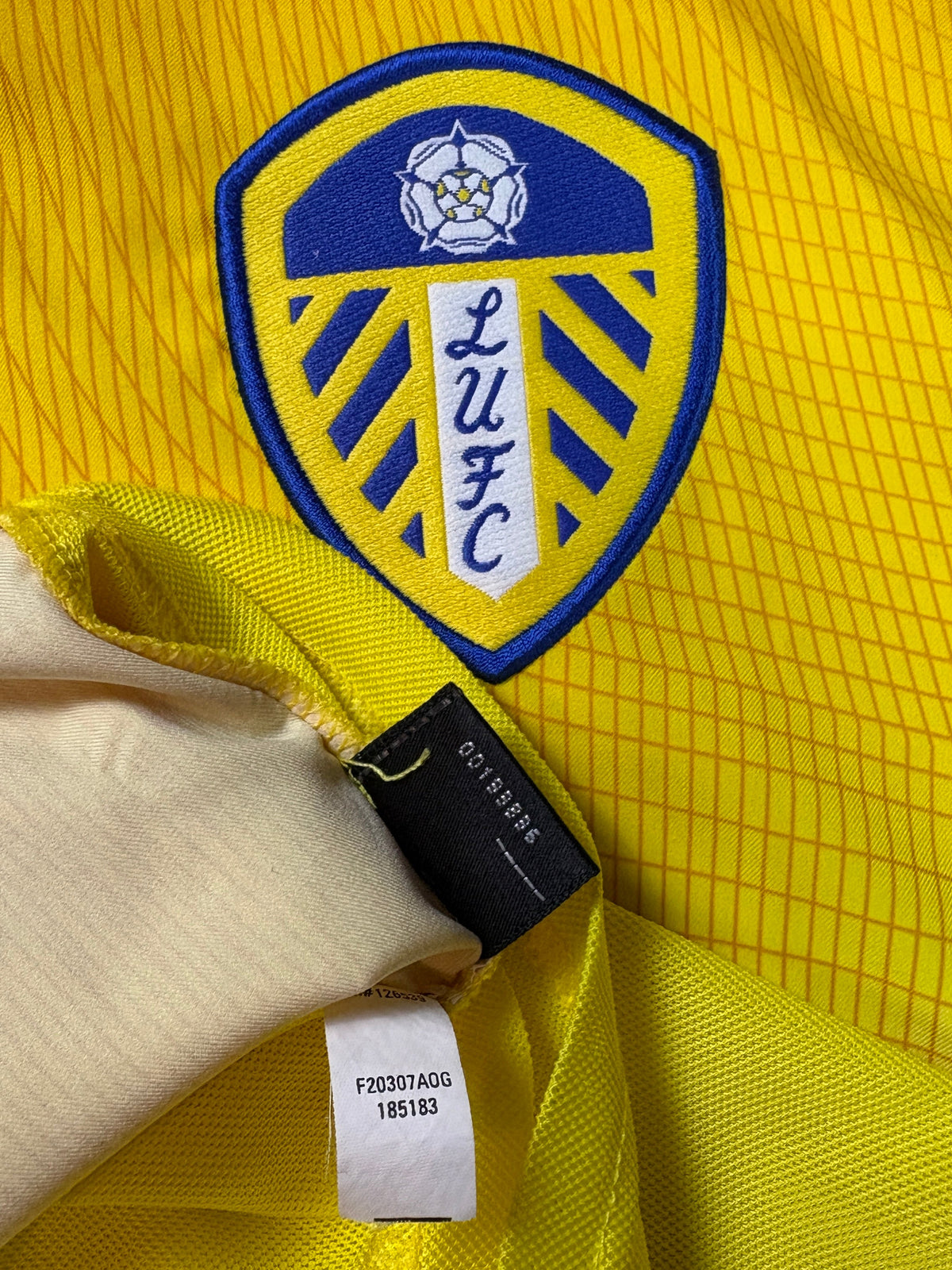 Leeds 2002/03 Away Nike Football Shirt Extra Large