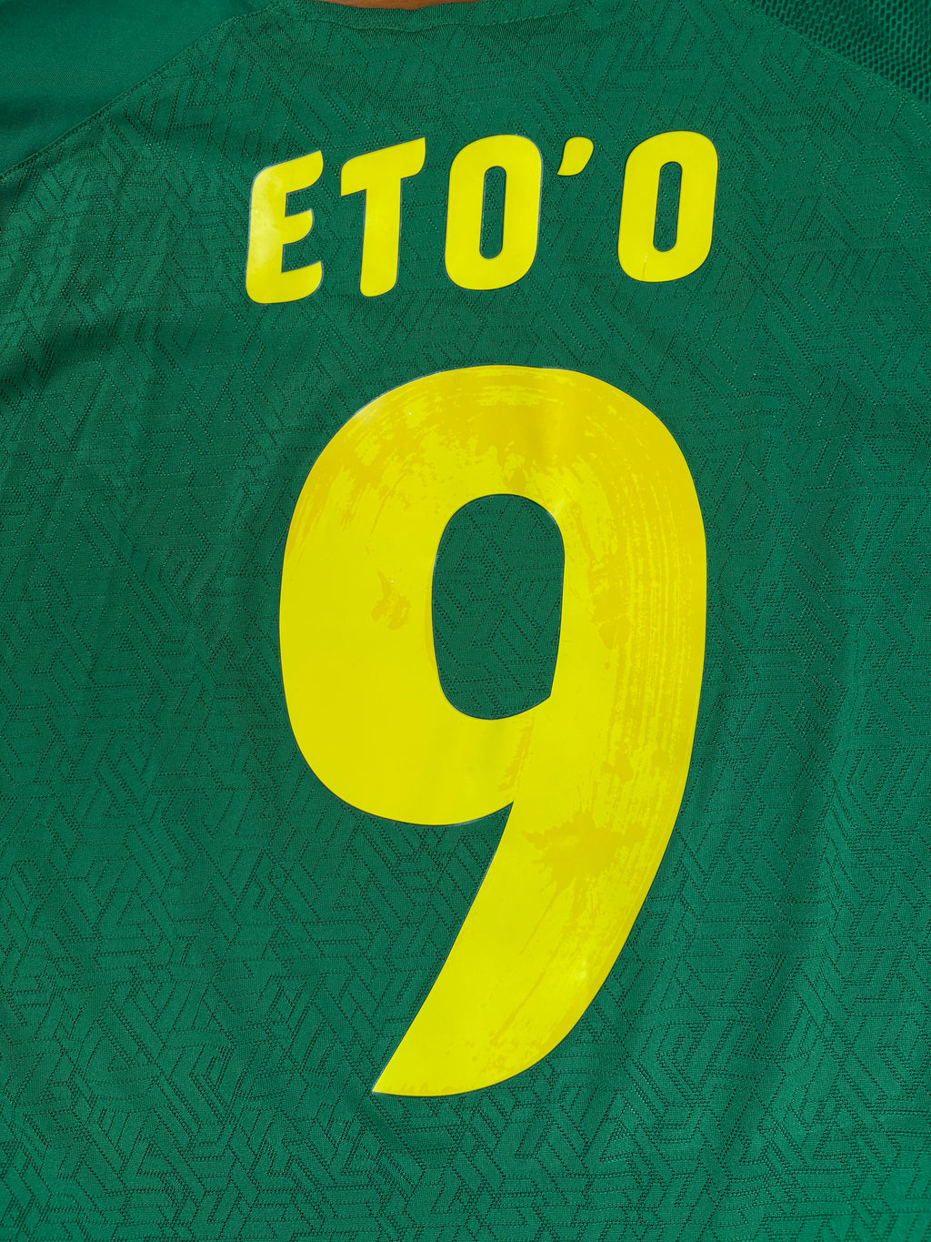 Cameroon 2006/08 Home Puma Football Shirt Extra Large Eto 9