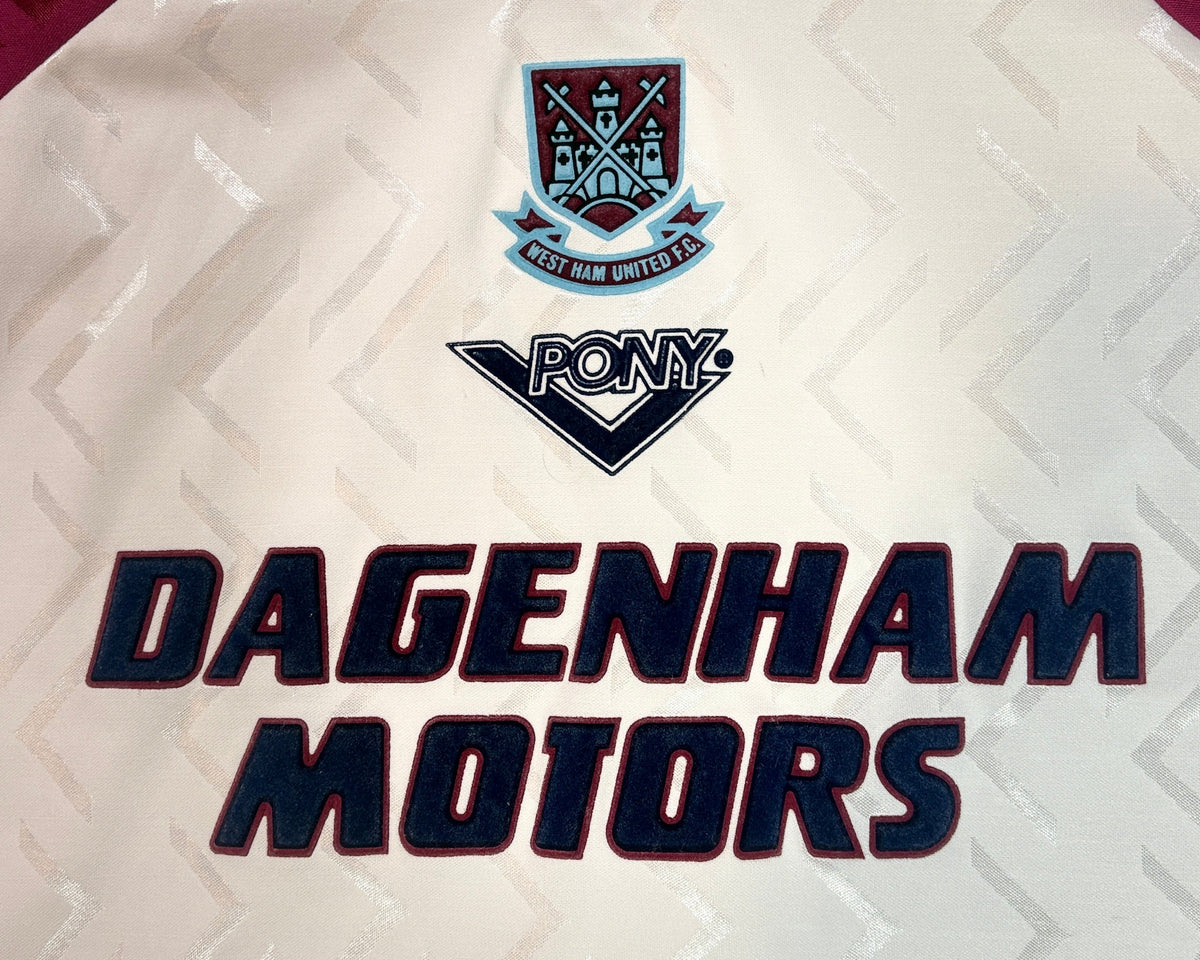 West Ham 1995/96 Third Pony Football Shirt Extra Large