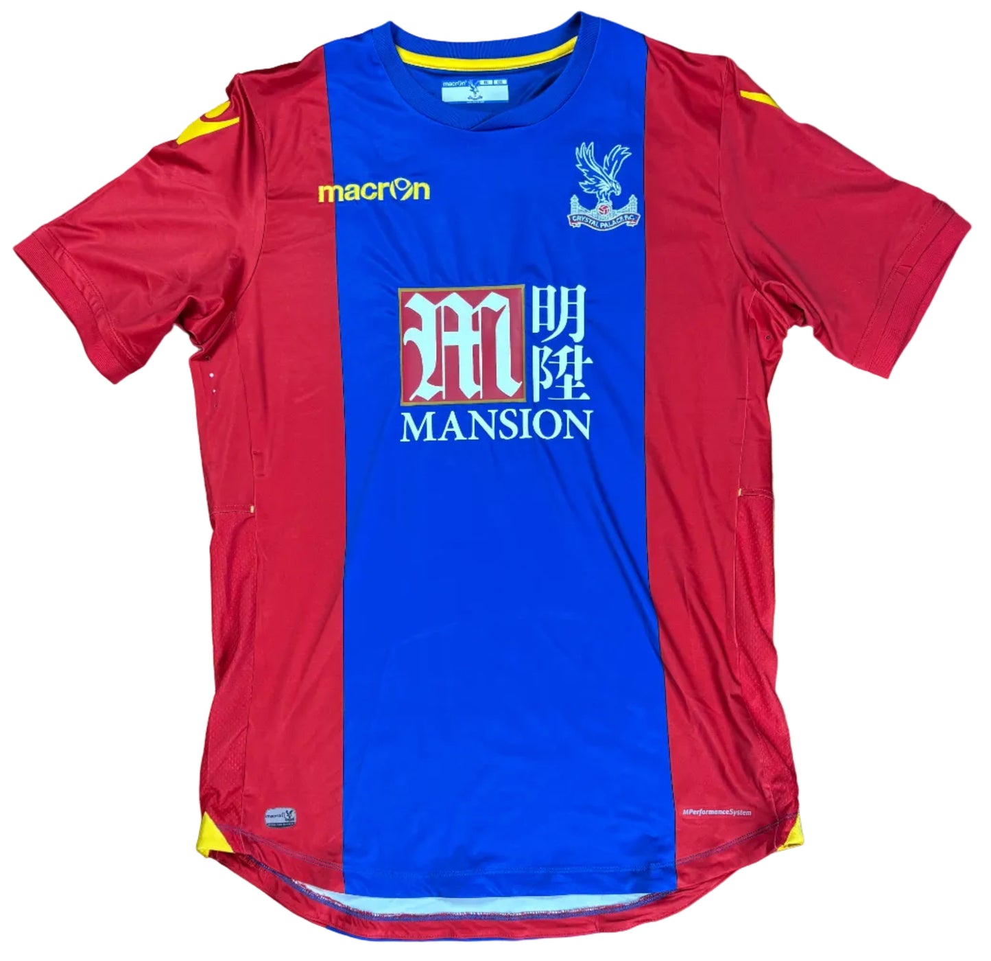 Crystal Palace 2016/17 Home Macron Football Shirt XXL Zaha 11