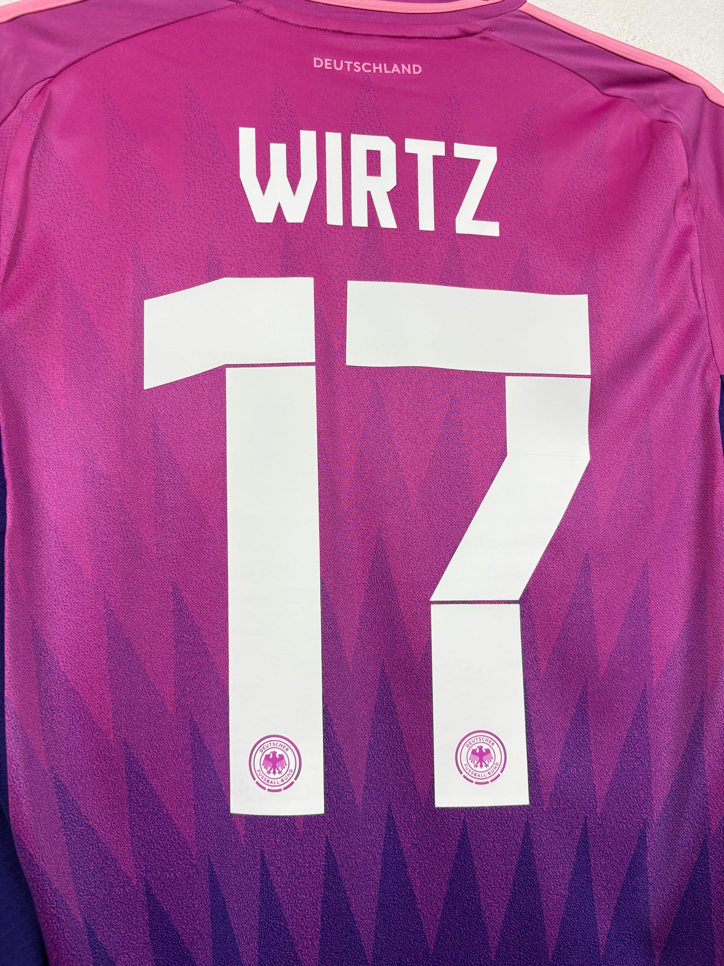 Germany 2024 Away Adidas Football Shirt S Wirtz 17