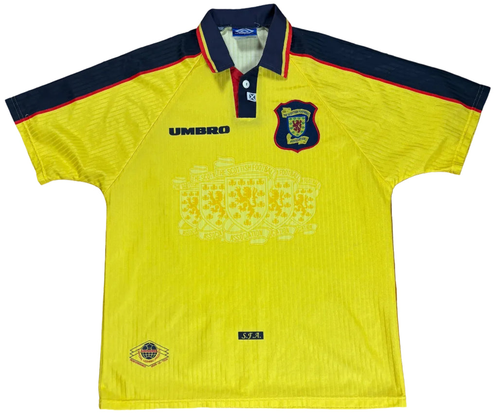 Scotland 1998 Away Umbro Football Shirt Large