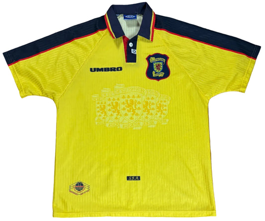 Scotland 1998 Away Umbro Football Shirt Large