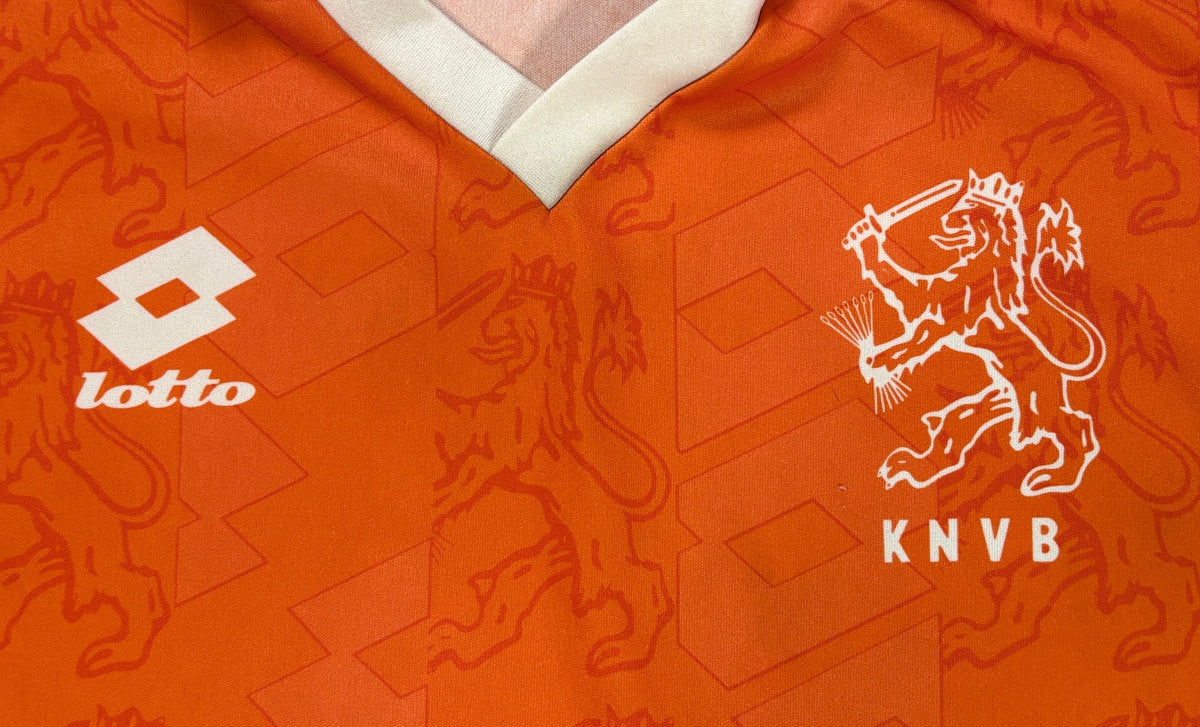 Netherlands 1994 Home Lotto Football Shirt Large
