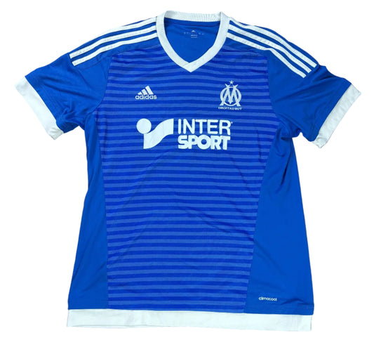 Marseille 2015/16 Home Adidas Football Shirt Large