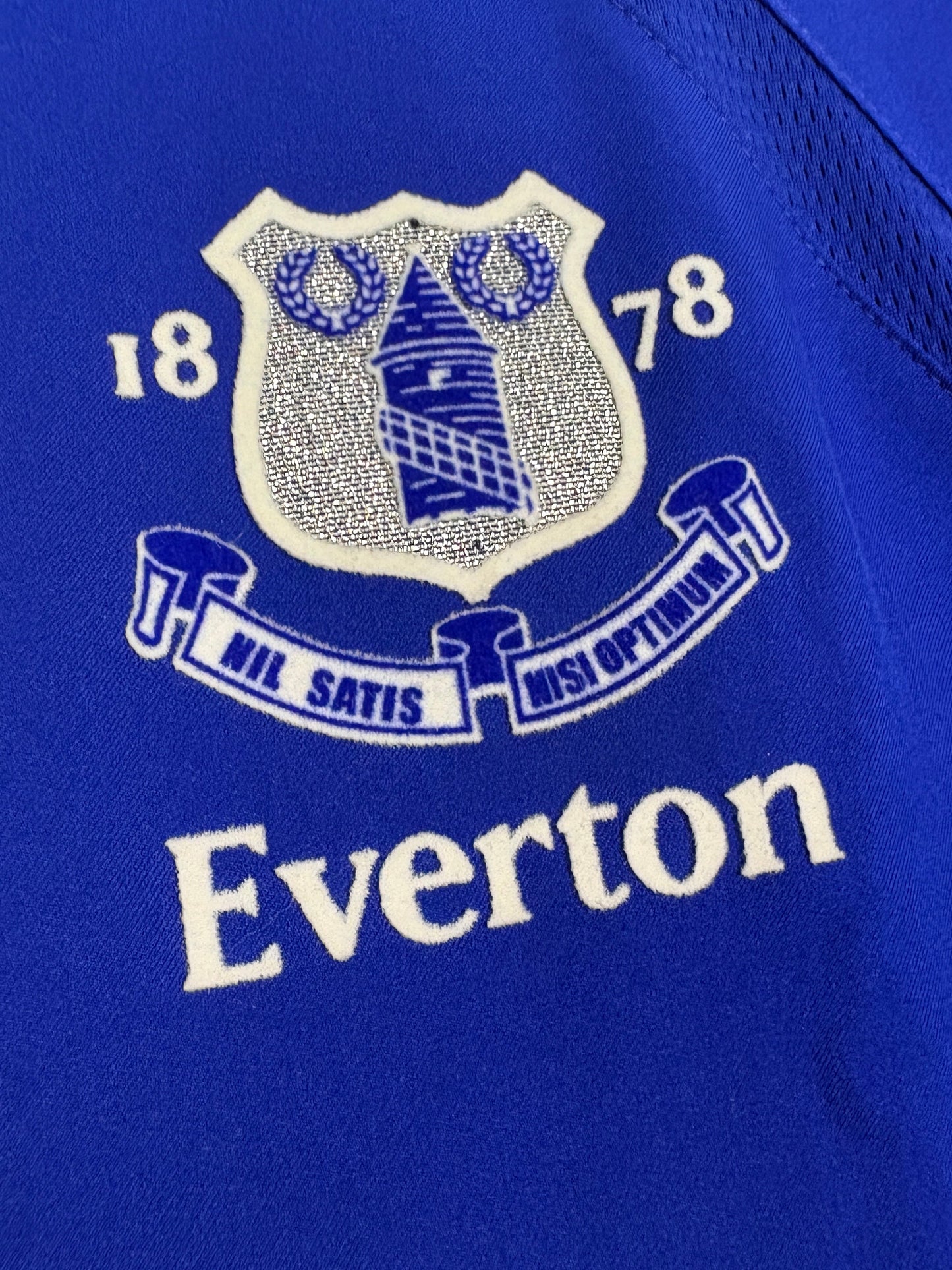 Everton 2003/04 Home Puma Football Shirt L	Rooney 18