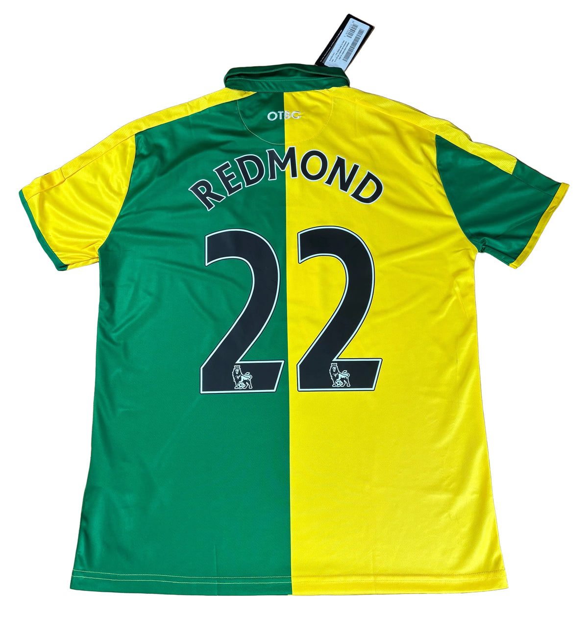 Norwich 2015/16 Home Errea Football Shirt Extra Large Redmond 22