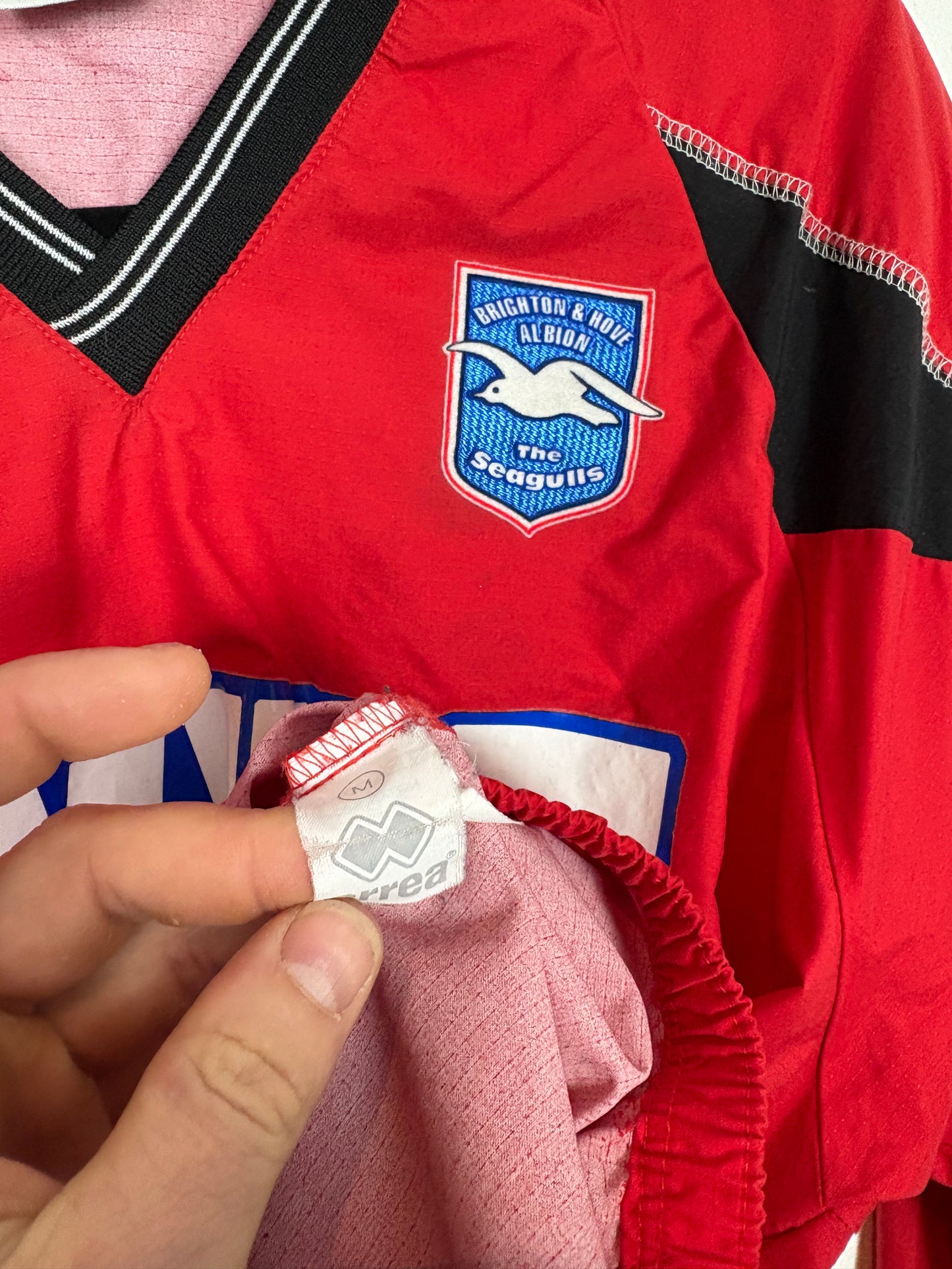 Brighton Early 00's Pre-Match Jumper Medium