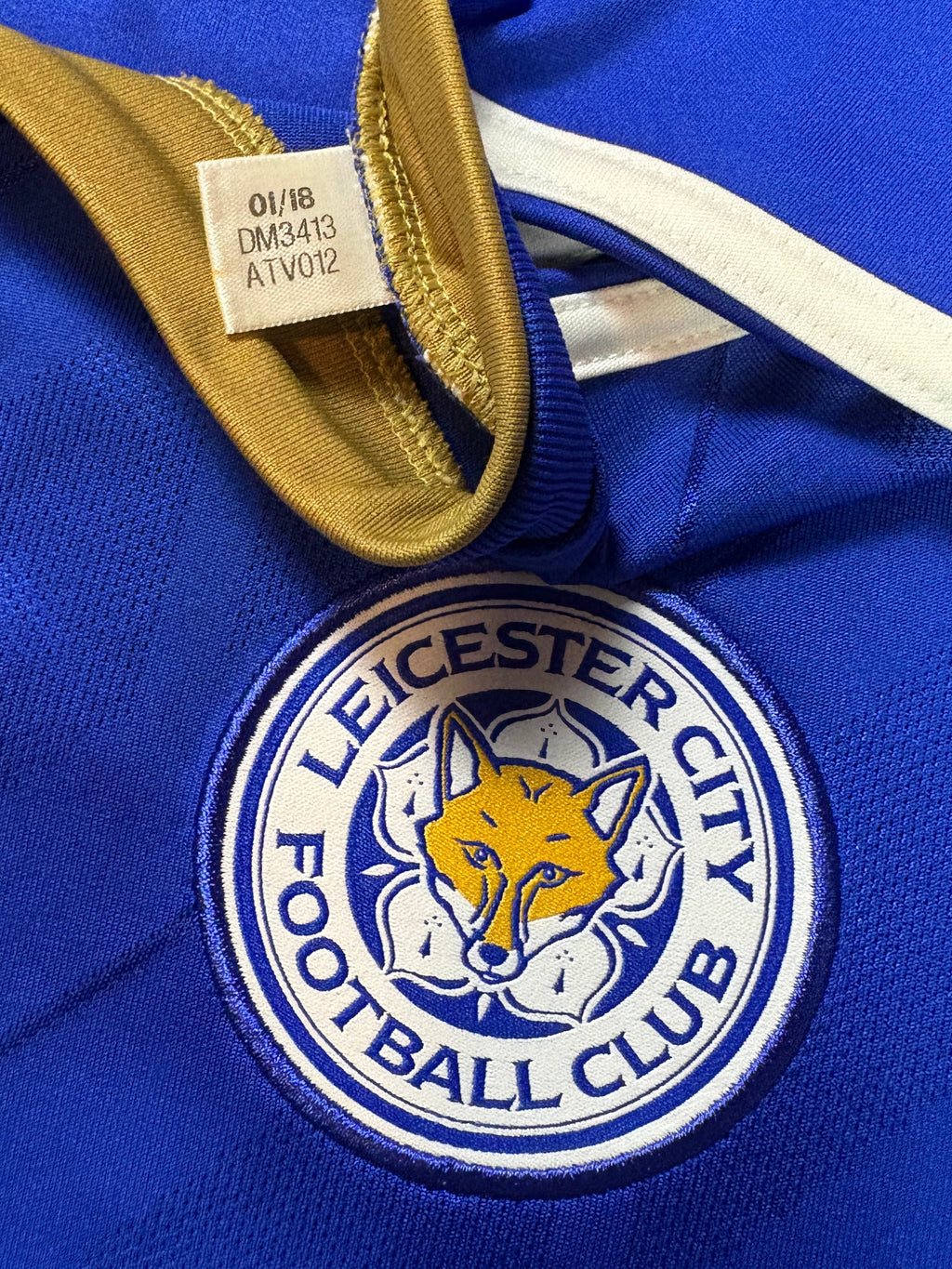 Leicester 2018/19 Home Adidas Football Shirt Extra Large Tielemans 21