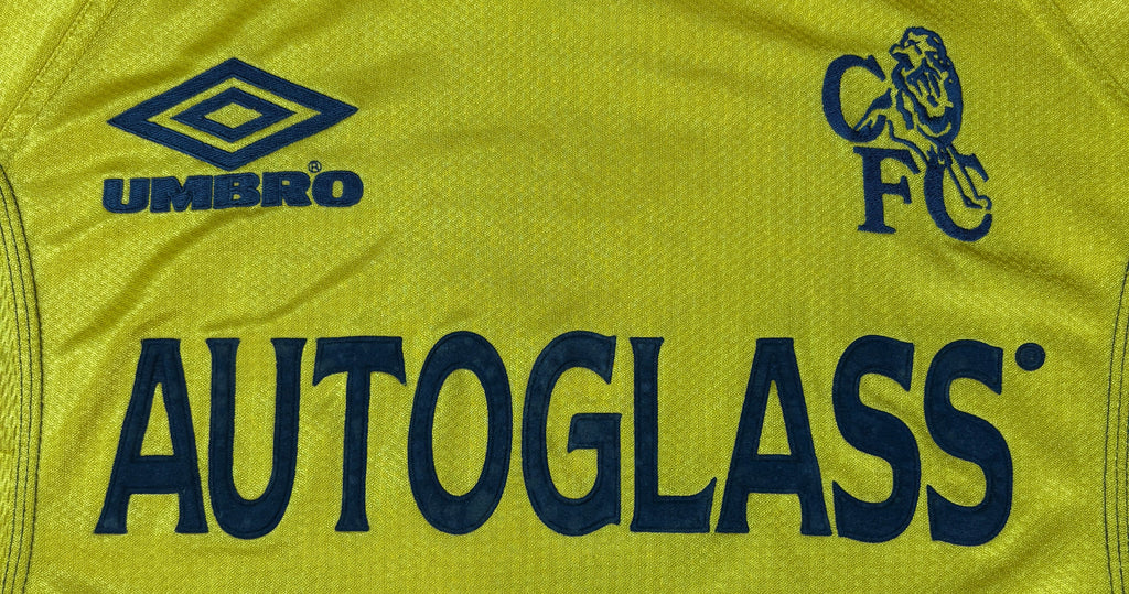 Chelsea 1999/00 Third Umbro Football Shirt Medium Zola 25