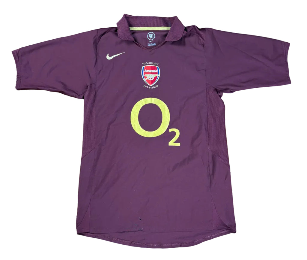 Arsenal 2005/06 Home Nike Football Shirt Small Henry 14
