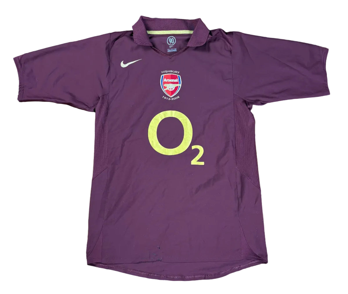 Arsenal 2005/06 Home Nike Football Shirt Small Henry 14