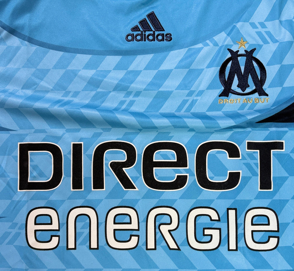 Marseille 2009/10 Away Adidas Football Shirt Large