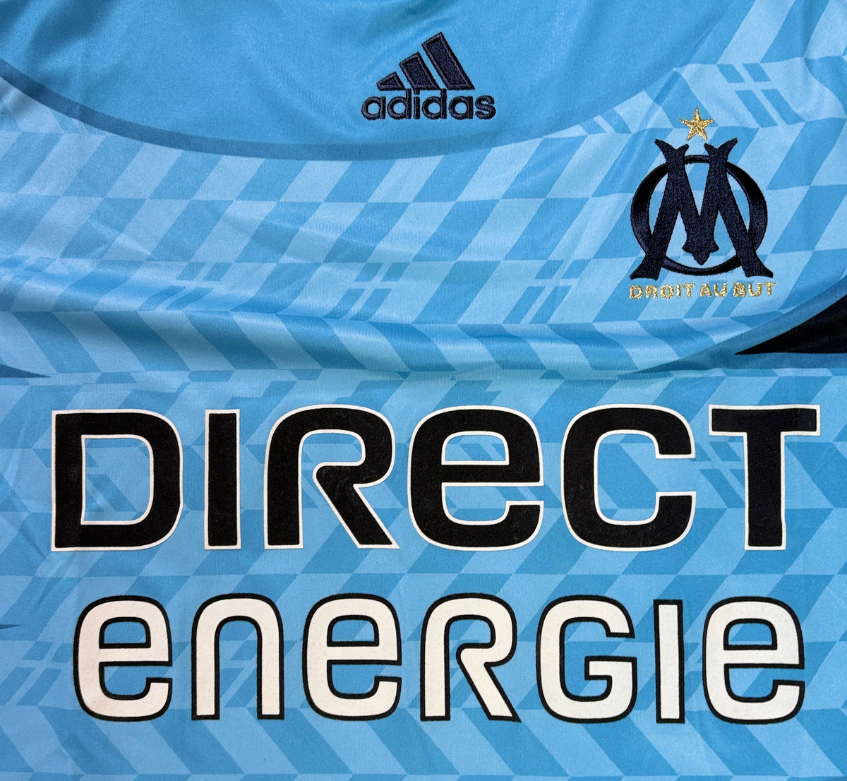 Marseille 2009/10 Away Adidas Football Shirt Large
