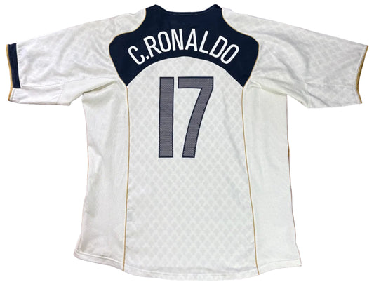 Portugal 2004 Away Nike Football Shirt XXL Ronaldo 17
