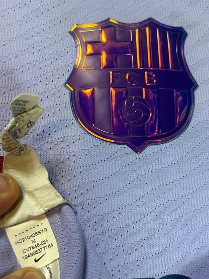 Barcelona 2021/22 Away Nike Football Shirt Medium