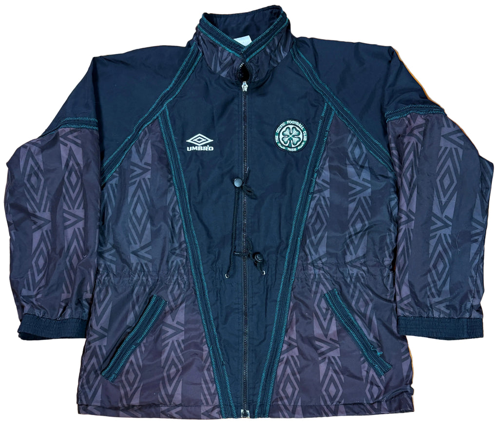 Celtic 1991/93 Jacket Umbro Football Shirt Large
