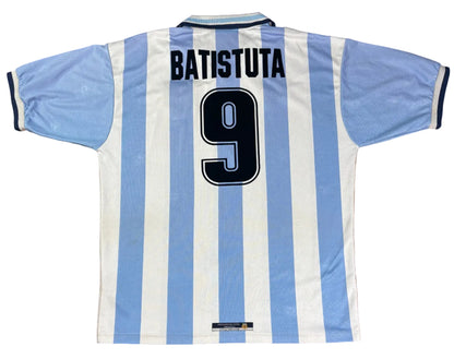 Argentina 1999 Home Reebok Football Shirt Extra Large Bastituta 9