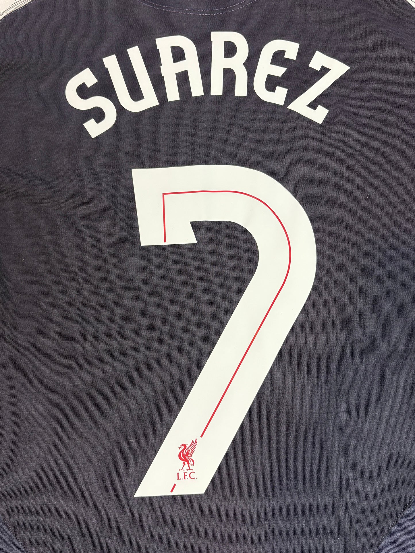 Liverpool 2012/13 Third Warrior Football Shirt Large Suarez 7