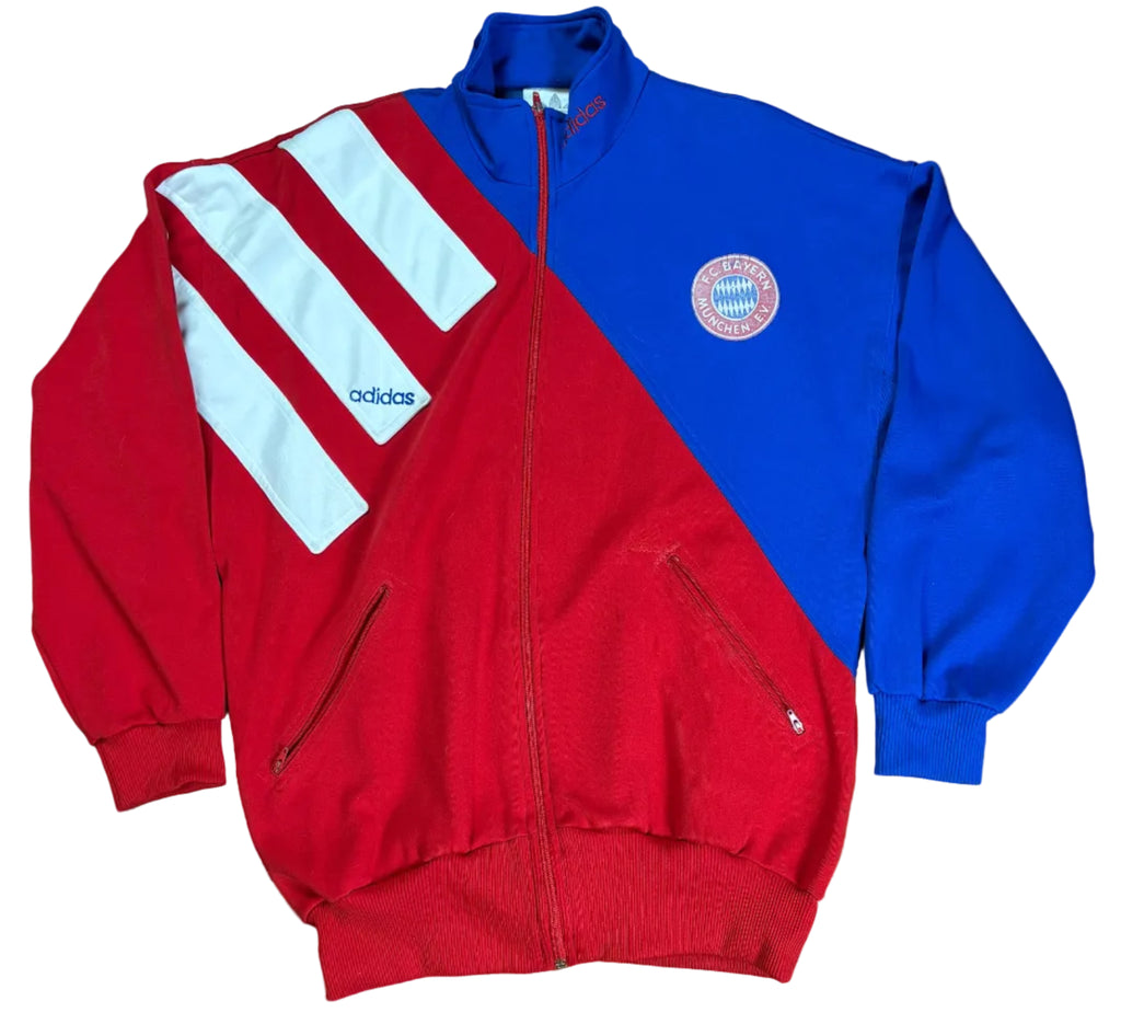 Bayern Munich 1993/95 Tracksuit Jacket Adidas Medium