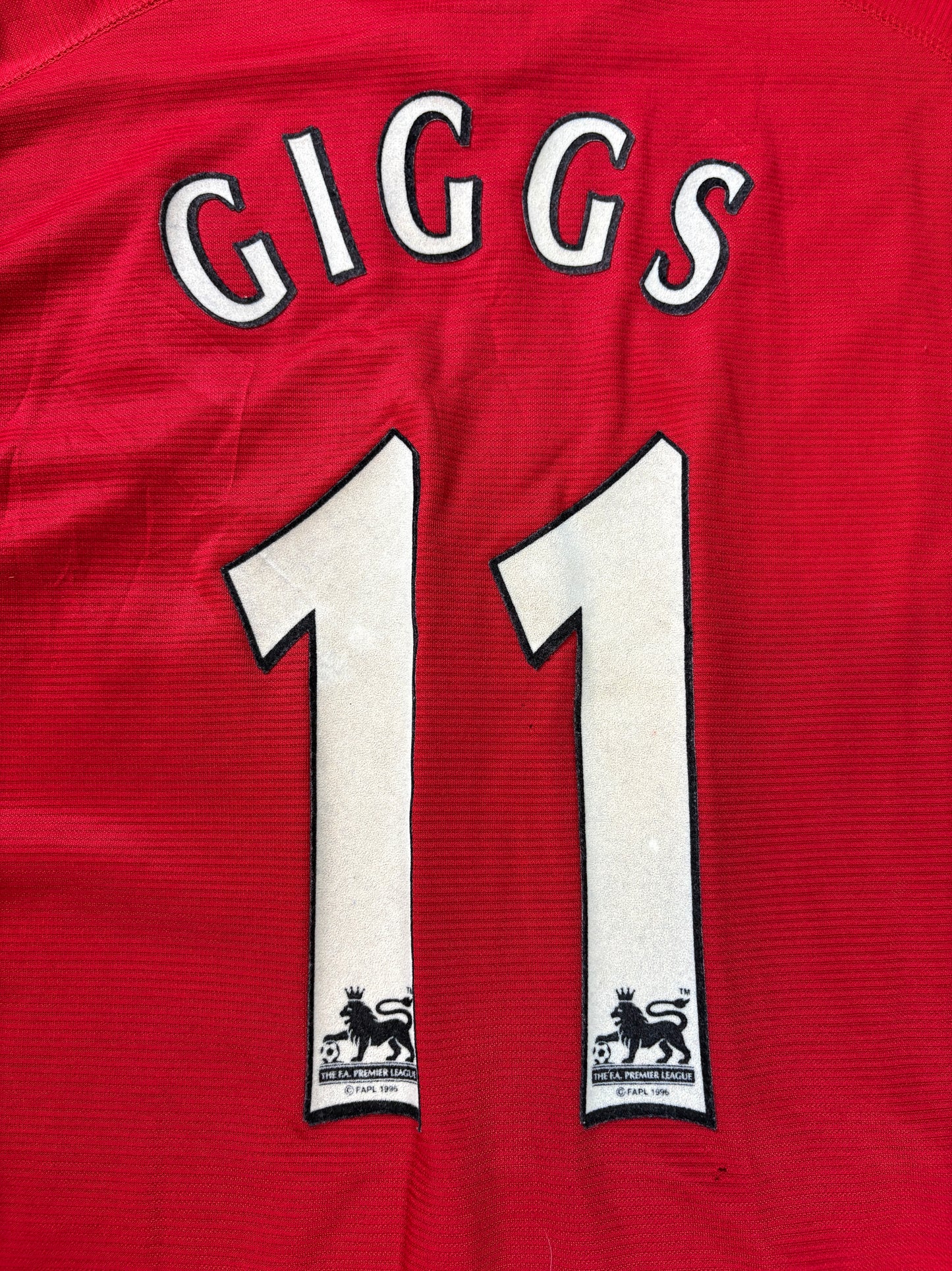 Manchester United 2000/02 Home Umbro Football Shirt XXL Giggs 11