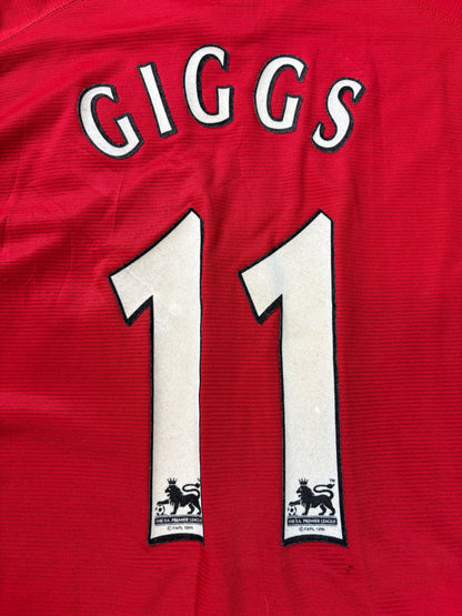 Manchester United 2000/02 Home Umbro Football Shirt XXL Giggs 11