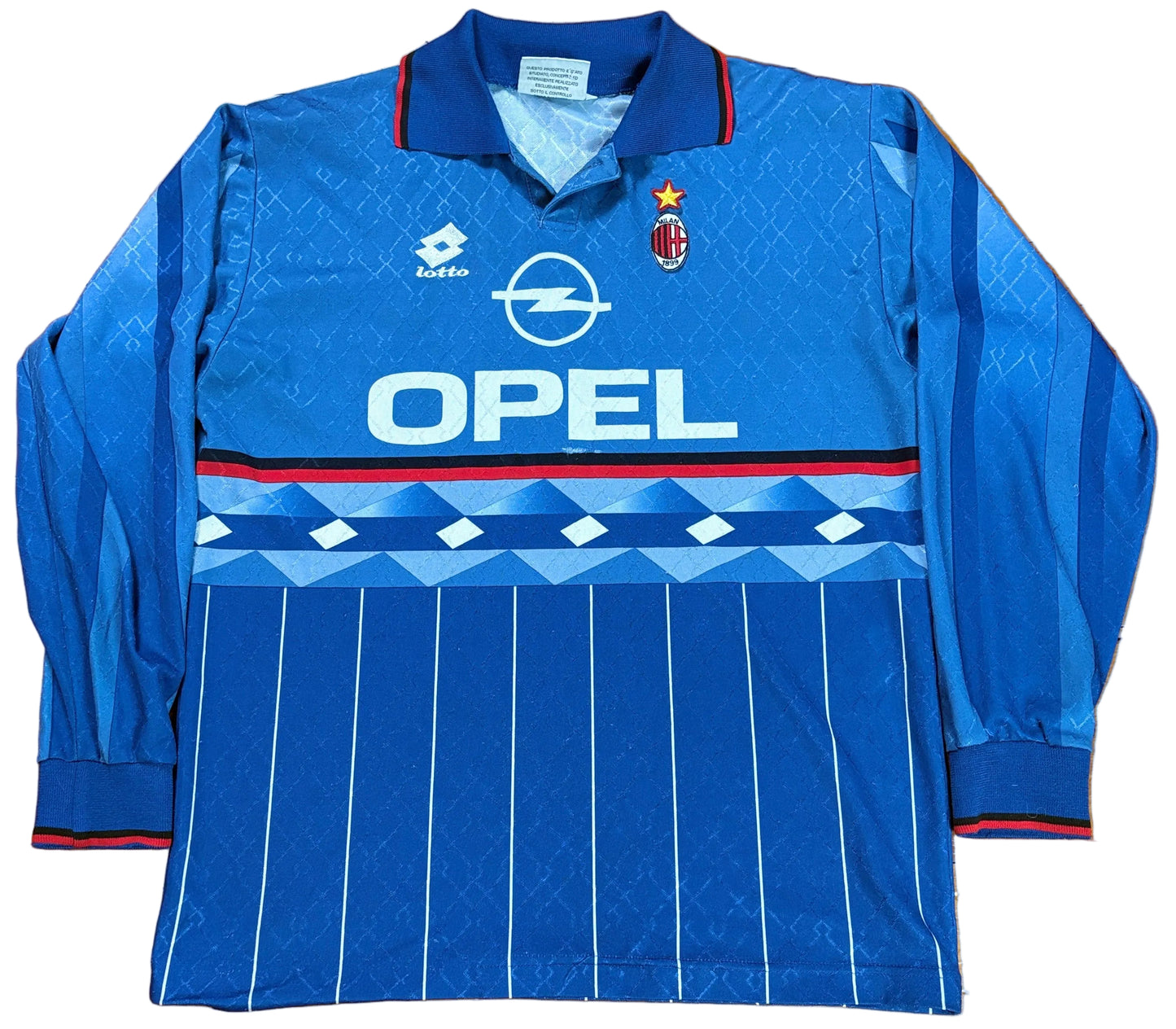 Ac Milan 1995/96 Third Lotto Football Shirt Medium