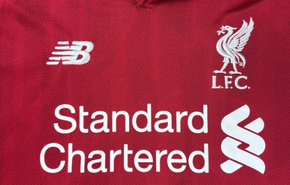 Liverpool 2018/19 Home New Balance Football Shirt Medium