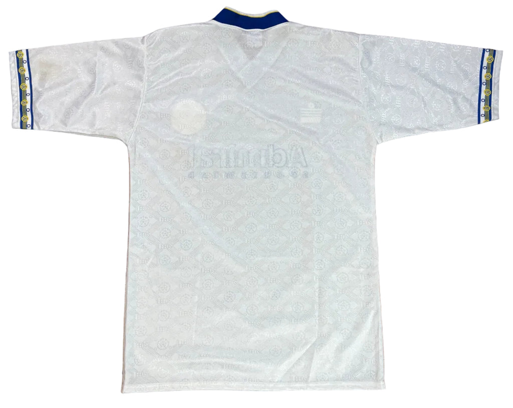Leeds 1992/93 Home Admiral Football Shirt Medium