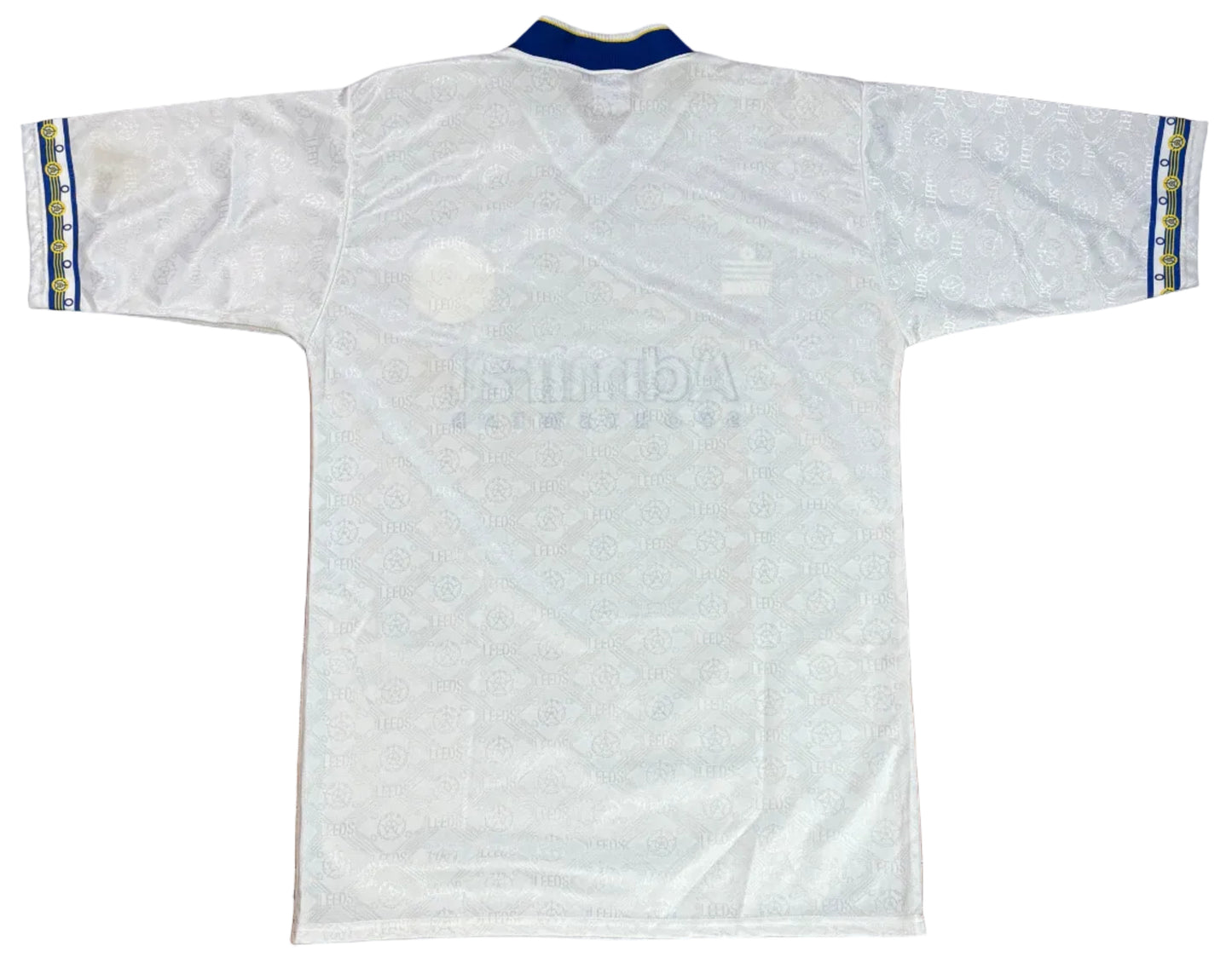 Leeds 1992/93 Home Admiral Football Shirt Medium