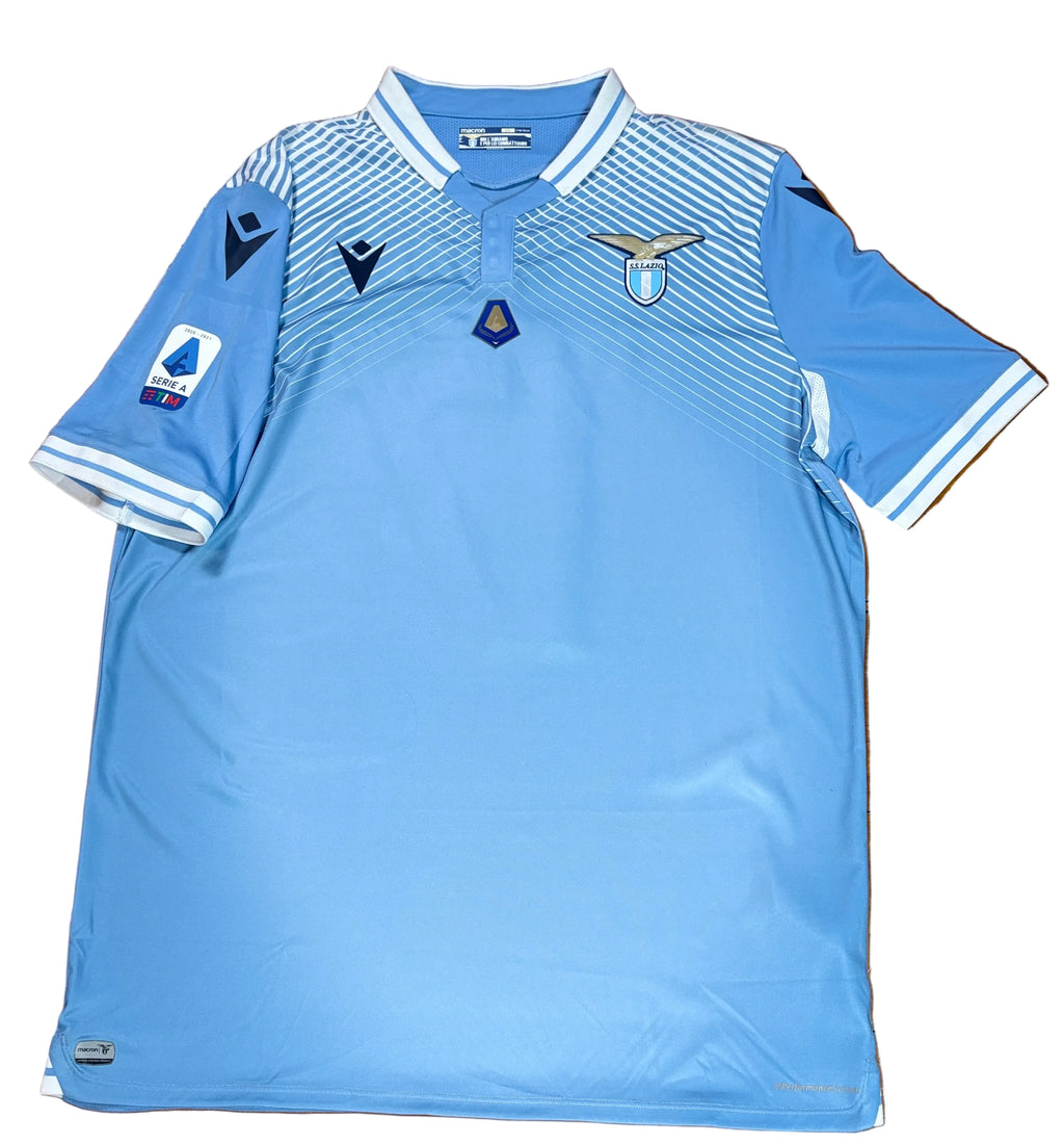 Lazio 2020/21 Home Macron Football Shirt XXL Immobile 17